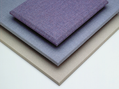 Fabric covered acoustical panels