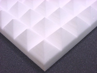 acoustic melamine pyramid foam