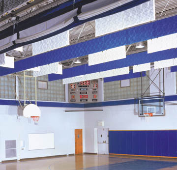 acoustic melamine baffles